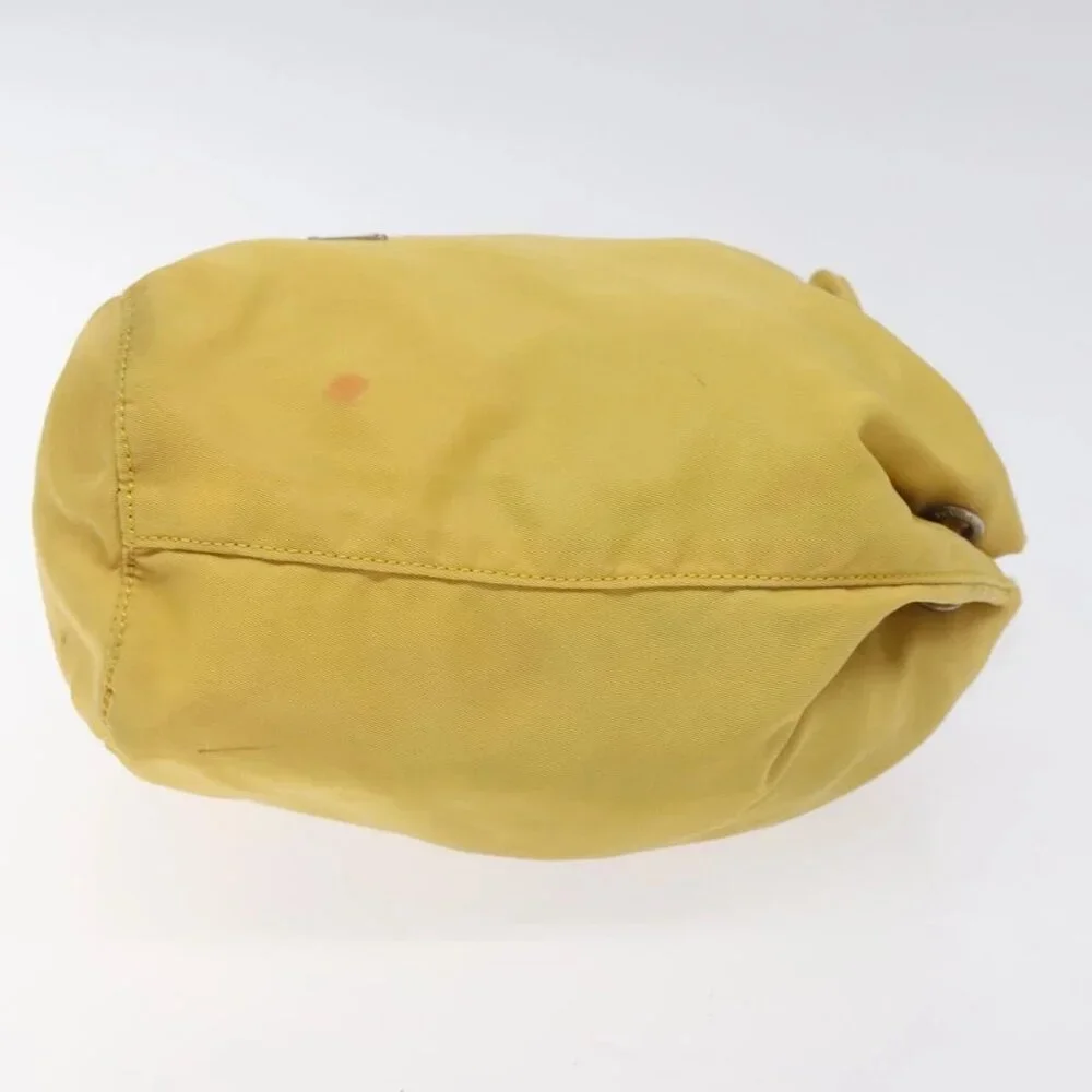PRADA Pouch Nylon Yellow Auth - Picture 4 of 16